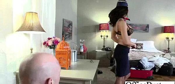  Hardcore Sex Scene In Office With Slut Naughty Busty Girl (lezley zen) clip-22